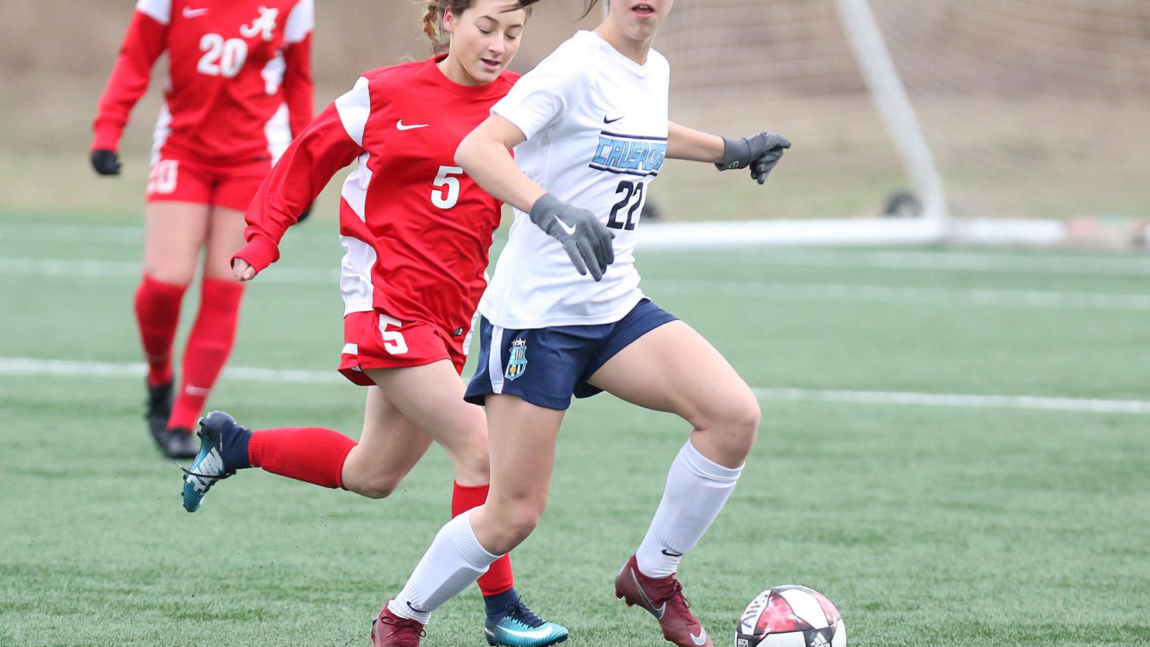 St. Dominic girls soccer sends six to next level on signing day